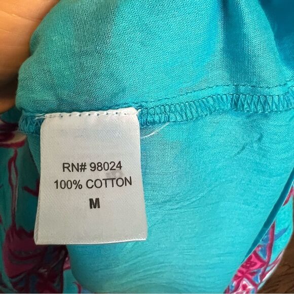 Caroline Constas Blue and Pink Floral Maxi Dress - Picture 9 of 10